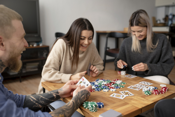 Singles meeting through a board game dating event in Los Angeles