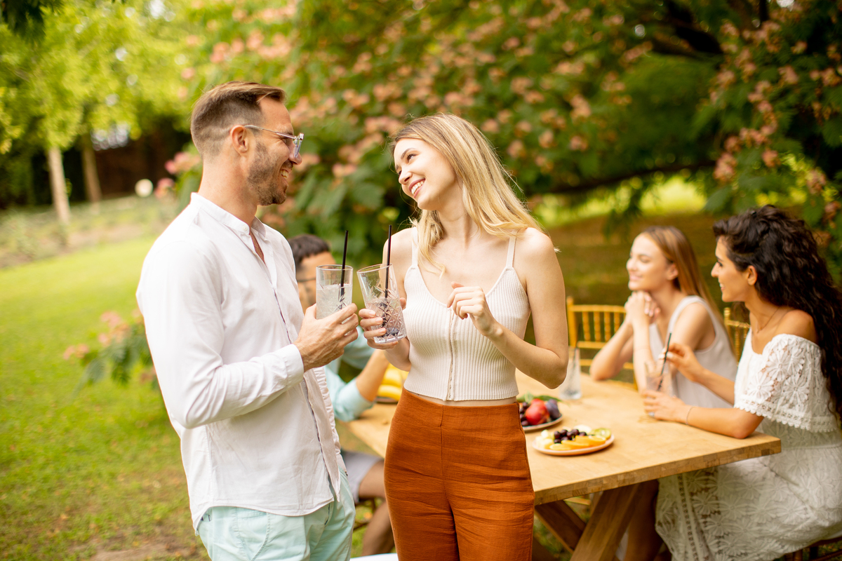 People connecting through shared experiences