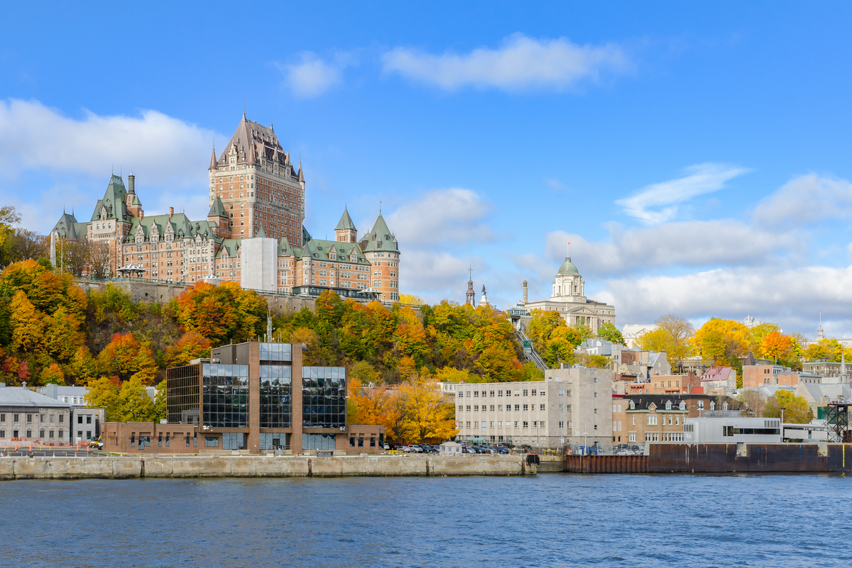 A landmark or landscape in Canada